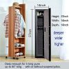 Moutec Large Rifle Safe, Long Gun Safe for Rifle Shotgun for Home, Quick Access 5-Gun Storage Cabinet (with/Without Scope) with Handgun Lockbox Slient Mode (Keyboard PIN Code) - Image 2