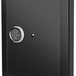 Langger Biometric Wall Safe, Hidden Fingerprint Security in Wall Safe Between Studs