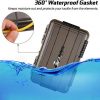 RUNCL Fishing Tackle Box, Waterproof Storage Box, Fishing Tackle Storage Trays - Solid Structure, Waterproof Seal, One-Handed Operation, Removable Dividers, Sun Protection - Storage Organizer Box - Image 3