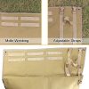 Depring Non-Padded Shooting Mat Molle Roll-up Shooter Range Pad with Gun Rest Sand Bag - Image 5