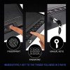 Biometric Gun Safe for 2 Pistols, Quick Access Handgun Safe for Home, Fingerprint Hand Gun Safe Firearm Case Box -Upgraded Biometric/Keypad/Key Access,Silent Mode,Rugged Construction,Auto Open Lid - Image 2