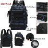 Meprona Fishing Tackle Backpack Storage Bag, Outdoor Shoulder Backpack, Water-Resistant Fishing Gear Bags with Rod Holder and Stainless Steel Fishing Plier - Image 3