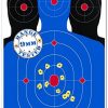 Big Dawg Targets 12 x 18 Triple Silhouette Reactive Splatter Shooting Target - Image 4