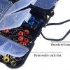 iLure Fishing Accessories Tackle Box Kit with Hooks Weights Jig Heads Swivel Slides Ball Bearing Rolling Snap Barrel for Bass Freshwater and Saltwater - Image 6