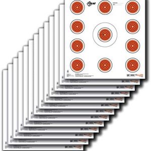 EZ-Aim Paper Shooting Range and Archery Target by Allen (Bullseye, Sight in Grid, Prairie Dog, Turkey, Spot Indoor) Archery - Gun - Rifle - Pistol - Airsoft - BB Gun - Air Rifle