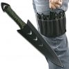 COLIBROX 6 pcs. Ninja Tactical Combat Hunting Kunai Throwing Knife Set w/ Sheath Case