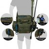 Piscifun Fishing Tackle Box Bag Multifunctional Large Storage Tackle Pack with Two 3600 Trays - Image 7