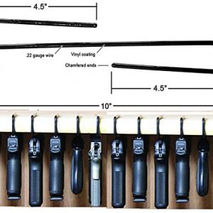 E-ONSALE AmeriGun Club Easy Use Gun Hanger Pack of 12 Original Handgun Hangers (12 Packs)