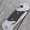 Smith & Wesson SWFRS 8in High Carbon S.S. Folding Knife with 3.3in Drop Point Serrated Blade and S.S. with G-10 Inlay Handle for Outdoor, Tactical, Survival and EDC - Image 6
