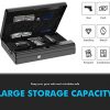 Gun Safes For Pistols Safe Box Portable Safe,Black Smart Pistol Safe Handgun Security Quick Access For Car, Travel Gun Cabinet - Image 2