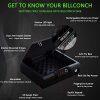 BILLCONCH Biometric Gun Safe, Smart Pistol Safe with APP Two Guns Capacity Handgun Safe with Auto-Open Lid and Rechargeable Battery - Image 5