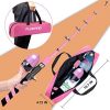 PLUSINNO Kids Fishing Pole, Portable Telescopic Fishing Rod and Reel Combo Kit - with Spincast Fishing Reel Tackle Box for Boys, Girls, Youth ice Fishing - Image 3