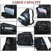 Meprona Fishing Tackle Backpack Storage Bag, Outdoor Shoulder Backpack, Water-Resistant Fishing Gear Bags with Rod Holder and Stainless Steel Fishing Plier - Image 4
