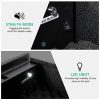 RPNB Gun Safe, Smart Pistol Safe w/5-Digit PIN Keypad Handgun Security Safe with LED & RFID Quick Access, Measures 14.5" x 9.1" x 3.5", Anchoring on Floor, Wall or Closet - Image 4