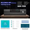 BILLCONCH Biometric Gun Safe, Smart Pistol Safe with APP Two Guns Capacity Handgun Safe with Auto-Open Lid and Rechargeable Battery - Image 4