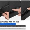 RPNB GunSafe for Pistols,Quick-Access Pistol Safe for Multiple Handguns&Ammo with Biometric Fingerprint Lock or RFID Lock,California DOJ Certified,Auto-Open Lid Home Safety Device for 2 Guns and More - Image 5