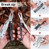SIUPRO Multitool Pocket Knife, Unique Valentines Day Gifts for Men Him, Camping Accessories Hunting Gear and Equipment, Detachable Large Folding Survival Scissors Plier, Cool Stuff for Fishing - Image 3