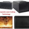 Electronic Gun Safe with Four-keypad&2 Emergency Keys&Rechargeable Battery Smart Quick Access Pistol Safe Storage Security Cabinet Q235 Carbon Steel Handgun Lock Security Box w/Pop-Open Door - Image 4