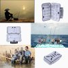 LESOVI Tackle Box, 20 Compartment Waterproof Portable Tackle Box Organizer with Storing Tackle Set Plastic Storage - Mini Utility Lures Fishing Box, Small Organizer Box Containers for Trout - Image 4