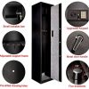 Moutec Large Rifle Safe, Long Gun Safe for Rifle Shotgun for Home, Quick Access 5-Gun Storage Cabinet (with/Without Scope) with Handgun Lockbox Slient Mode (Keyboard PIN Code) - Image 4
