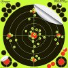 Splatterburst Targets - 10 inch Stick & Splatter Self Adhesive Shooting Targets - Gun - Rifle - Pistol - Airsoft - BB Gun - Pellet Gun - Air Rifle - Made in USA - Image 2