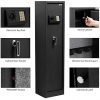 RPNB Rifle Safe,Electronic Gun Security Cabinet,Quick Access 5-Gun Large Metal Rifle Gun Security Cabinet with Separate Pistol/Ammo Area - Image 3