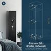 CISNO Rifle Gun Safe, Long Gun Safe for Home Rifles and Pistols, Quick Access 3-5 Rifles Shotguns Safe, Gun Storage Cabinet with Pistol Holders/Removable Shelf/Gun Cleaning Kit Racks - Image 6