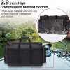 Piscifun Travel Pro Fishing Tackle Bag with 4 Trays Large Water-Resistant Fishing Tray Bags Outdoor Fishing Tackle Storage Bag with 3600 or 3700 Tackle Boxes - Image 5