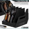 Savior Equipment Gun Pistol Revolver Firearm Rack, Fit 4-8 of Most Long-Barreled Pistols, Cushioned Foam to Protect, Gun Safe Storage Organizer Accessories - Image 2