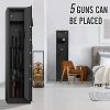RPNB Rifle Safe,Electronic Gun Security Cabinet,Quick Access 5-Gun Large Metal Rifle Gun Security Cabinet with Separate Pistol/Ammo Area - Image 4