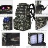 Lixada Fishing Tackle Backpack Multifunctional Fishing Tackle Utility Bag Large Waterproof Tackle Bag Storage with 4 Trays Tackle Box - Image 4