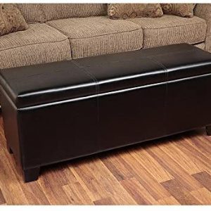 Indoor 5 Gun Concealment Contemporary Classic Storage Bench, You No Longer Have to Worry About How to Hide Your Guns Again, with the Opening Storage Space You Can Fit Five Long Guns, Shotguns and Rifles and It Locks for Safety Purposes, Portable and Great for Outdoor Hunting Trips Also Can Be Used As Furniture, Acts As a Trunk or Chest to Store Other Items Besides Firearms Making It More Convenient for You on Sale for a Limited Time Only !