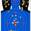Big Dawg Targets 12 x 18 Triple Silhouette Reactive Splatter Shooting Target