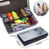 PLUSINNO Fishing Lures Baits Tackle Including Crankbaits, Spinnerbaits, Plastic Worms, Jigs, Topwater Lures, Tackle Box and More Fishing Gear Lures Kit Set, 210/189Pcs Fishing Lure Tackle… - Image 3