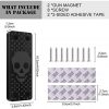 Liftsun Gun Magnet, Magnetic Gun Mount with HQ Rubber Coated 43LBS Rated Gun Car Magnet Hidden Holder for Handgun on Trucks Home - Image 7
