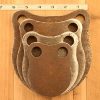 1/2" Thick AR500 Steel Shooting Targets 3" 4" 5" 6" Gong Set - Image 2