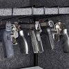 StrongTools Handgun Hanger, Pistol Rack for Gun Safe Shelf or Bookshelf, Pistol Organizer for Displays and Cabinet (4 Packs for 8 Guns) - Image 4