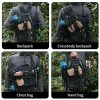 Ghosthorn Fishing Tackle Backpack Storage Bag - Outdoor Shoulder Backpack - Fishing Gear Bag - Image 4