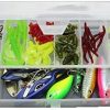 Fishing Tackle Lots,Fishing Baits Kit Set with Free Tackle Box,for Freshwater Trout Bass Salmon with Fishing Plier - Image 2