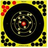 8 Inch Self Adhesive Shooting Targets, 60 & 30 Pack Splatter Reactive Targets, Visual Feedback, Paper Sticker Target 28 Cover-up Patches for Gun, Pistol, Rifle, Bb Gun, Airsoft, Pellet Gun, Air Rifle