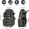 Lixada Fishing Tackle Backpack Multifunctional Fishing Tackle Utility Bag Large Waterproof Tackle Bag Storage with 4 Trays Tackle Box - Image 6