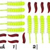 Tailored Tackle Ice Fishing Jigs Lures Kit Walleye Perch Panfish Crappie Bluegill Ice Fishing Gear Tackle Box 75 pcs. Include 26 Page How to Ice Fish Book - Image 5