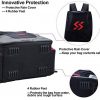 Sougayilang Fishing Tackle Backpack Waterproof Tackle Bag Storage with 4 Trays Tackle Box and Protective Rain Cover for Camping Hiking - Image 5