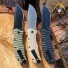 OFF-GRID KNIVES - Rapid Fire Ranger - Camping & Hunting Knife, Cryo D2 Blade Steel with Olive Drab G10 Scales & Super Deep Clip, Left or Right Carry, Survival, Hiking, Fishing, Boating, Prepper, Bushcraft - Image 6