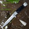 GVDV Pocket Knife with G10 Handle, 7Cr17 Stainless Steel Spring Assisted Folding Knife with Safety Liner-Lock, Tactical Camping Hunting Survival EDC Knife for Indoor and Outdoor Activities - Image 2
