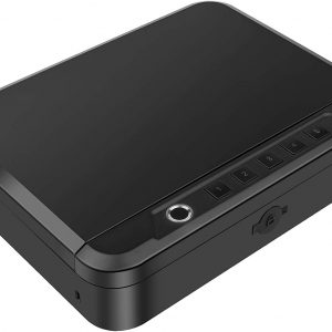 Sealantic Gun Safe for Pistols,Security Gun Lock Box,Fingerprint Identification|Biometric Lock|Secure Storage|4 Ways to Open|Smart APP Monitoring|Quick-Access