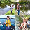 PLUSINNO Kids Fishing Pole, Portable Telescopic Fishing Rod and Reel Combo Kit - with Spincast Fishing Reel Tackle Box for Boys, Girls, Youth ice Fishing - Image 7