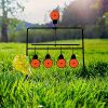 W WIREGEAR BB Gun Target Pellet Gun Targets Resetting Target Compact Package Heavy Metal Steel Auto Reset for .177 to .20 Caliber Shooting Outdoors - Image 5