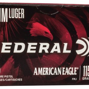 [Ammo] 9mm Luger - Federal American Eagle FMJ - 115gr - 100rd box - $43.99 ($0.44 ppr) - Limit of 4 boxes - Free Shipping with orders over $150
