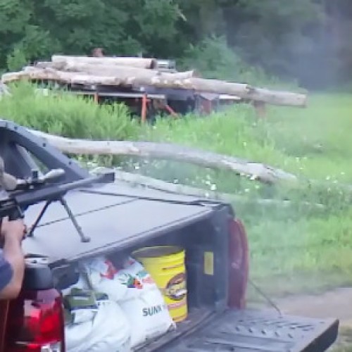 Slomotion .50 bmg hit.